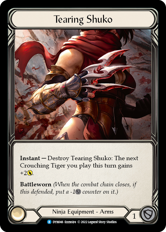 Tearing Shuko [DYN046] (Dynasty)  Rainbow Foil | Red Riot Games CA