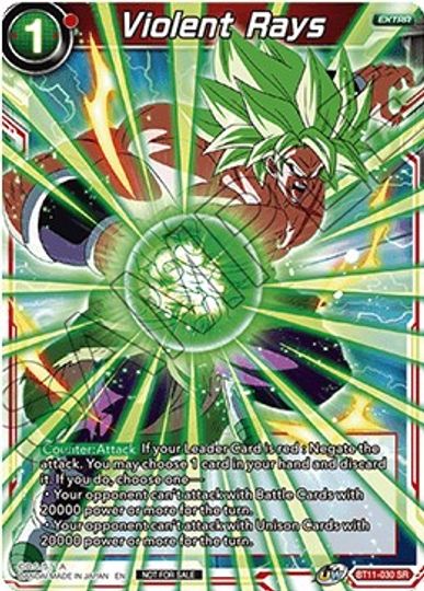 Violent Rays (BT11-030) [Tournament Promotion Cards] | Red Riot Games CA