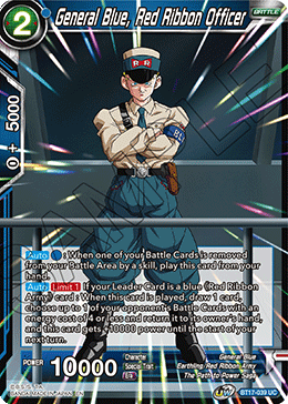 General Blue, Red Ribbon Officer (BT17-039) [Ultimate Squad] | Red Riot Games CA