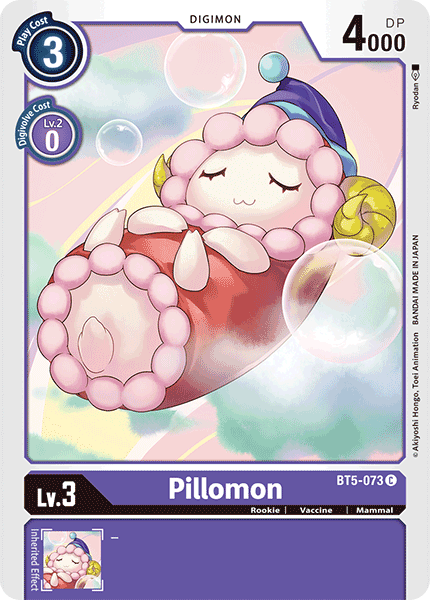 Pillomon [BT5-073] [Battle of Omni] | Red Riot Games CA
