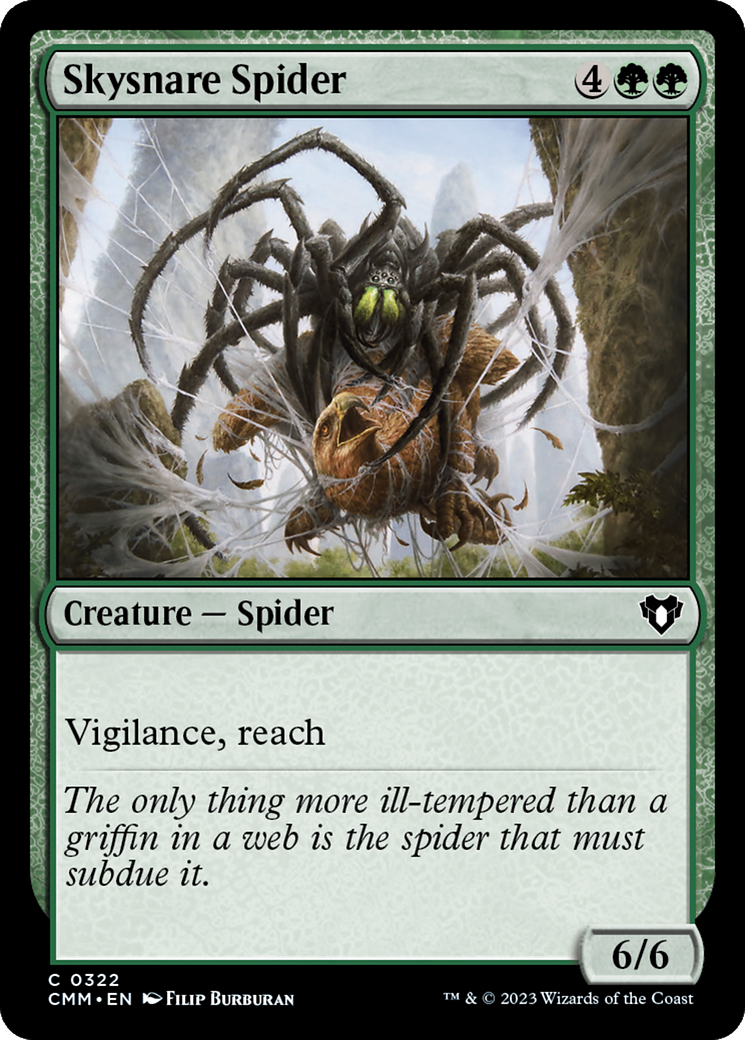 Skysnare Spider [Commander Masters] | Red Riot Games CA