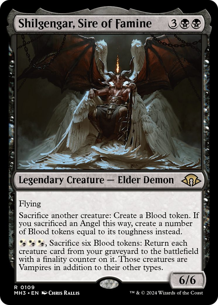 Shilgengar, Sire of Famine [Modern Horizons 3] | Red Riot Games CA