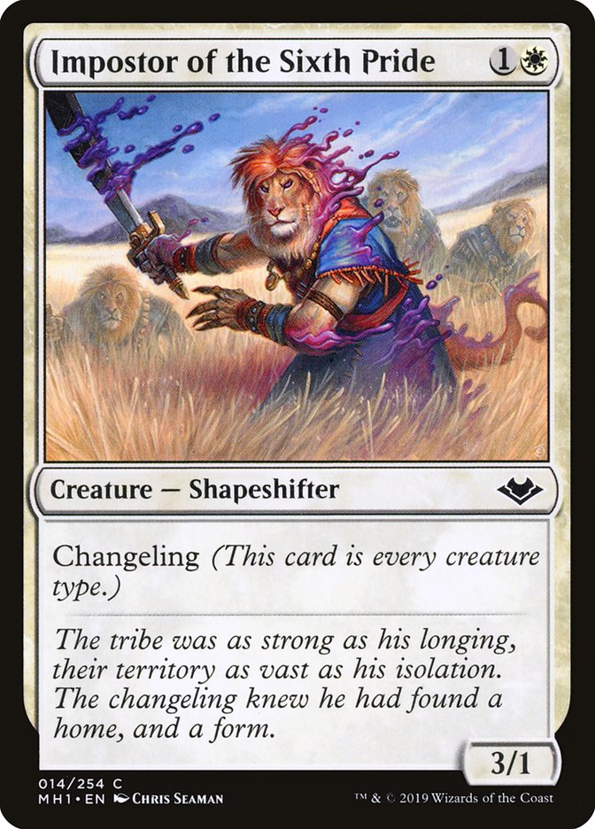 Impostor of the Sixth Pride [Modern Horizons] | Red Riot Games CA