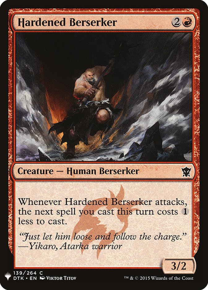 Hardened Berserker [Mystery Booster] | Red Riot Games CA