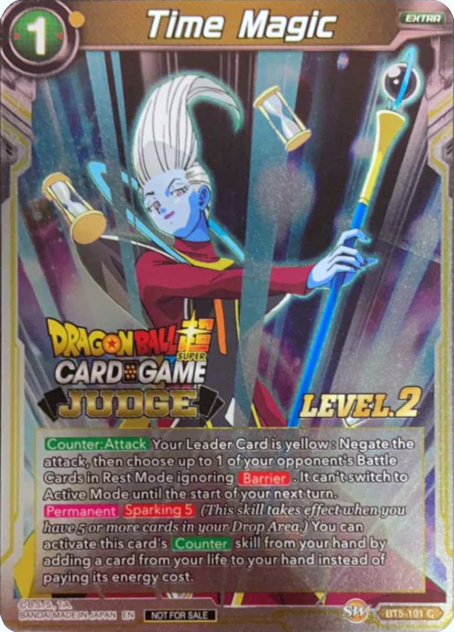 Time Magic (Level 2) (BT5-101) [Judge Promotion Cards] | Red Riot Games CA