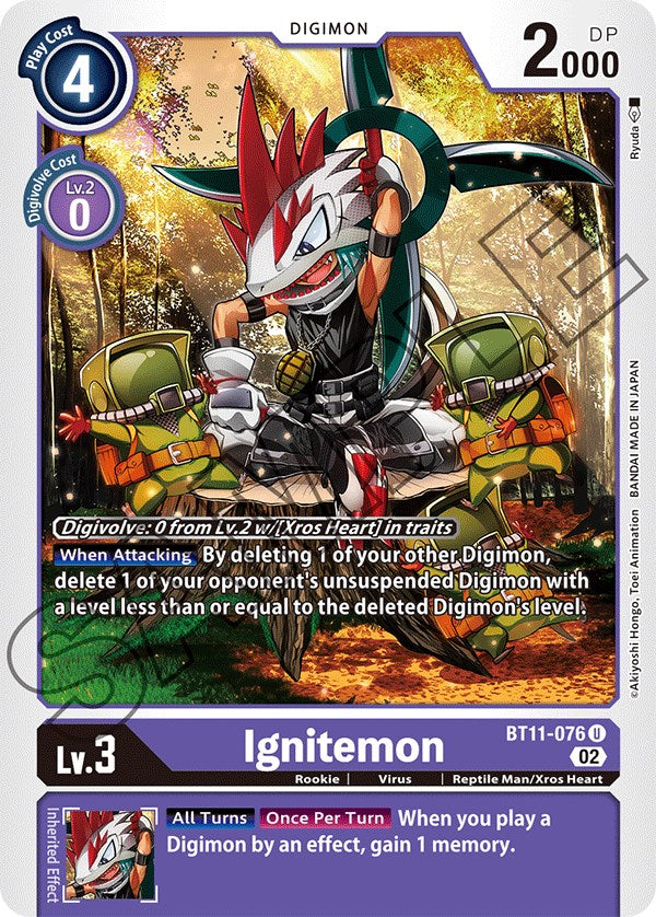 Ignitemon [BT11-076] [Dimensional Phase] | Red Riot Games CA
