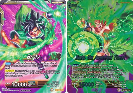 Broly // Broly, the Awakened Threat (Championship Final 2019) (2nd Place) (P-092) [Tournament Promotion Cards] | Red Riot Games CA