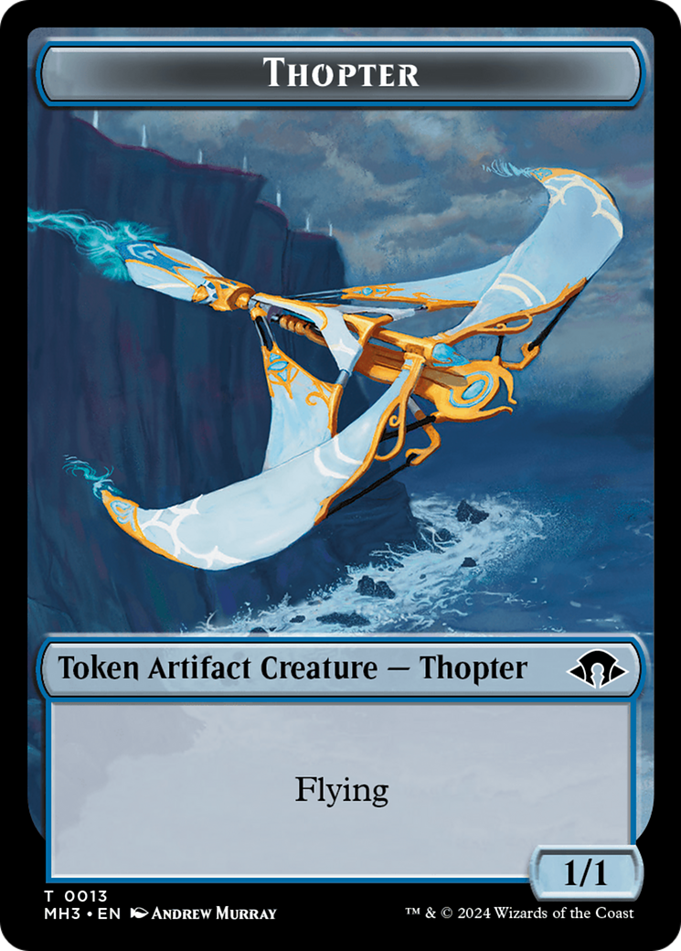 Thopter Token [Modern Horizons 3 Tokens] | Red Riot Games CA