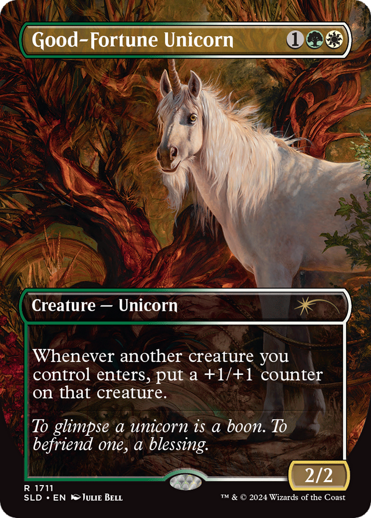 Good-Fortune Unicorn [Secret Lair Drop Series] | Red Riot Games CA