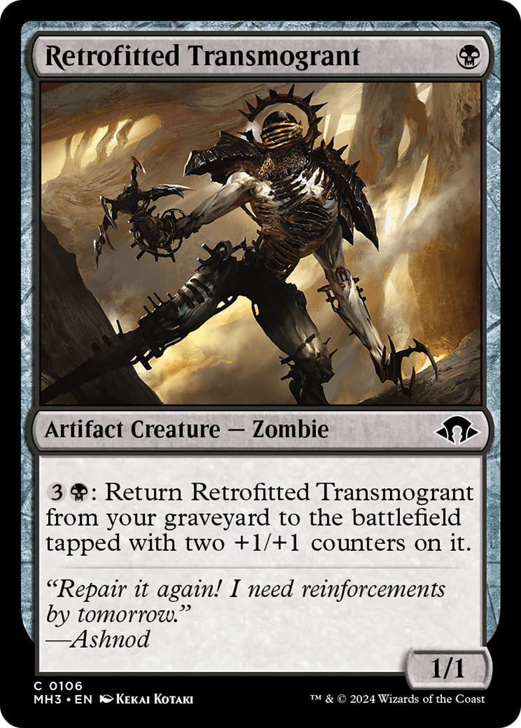 Retrofitted Transmogrant [Modern Horizons 3] | Red Riot Games CA