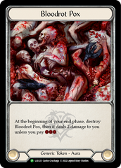 Bloodrot Pox // Frailty [LGS125 // LGS126] (Promo)  Cold Foil | Red Riot Games CA