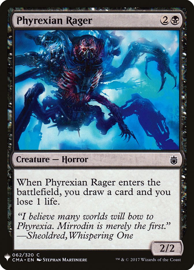 Phyrexian Rager [Mystery Booster] | Red Riot Games CA