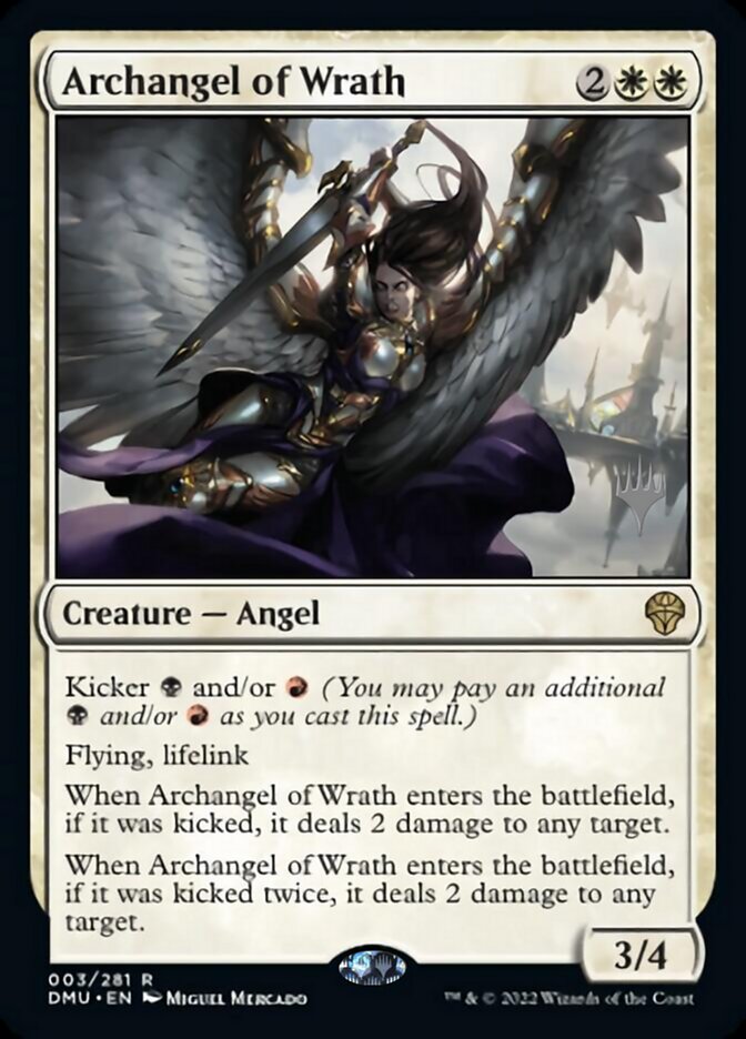Archangel of Wrath (Promo Pack) [Dominaria United Promos] | Red Riot Games CA