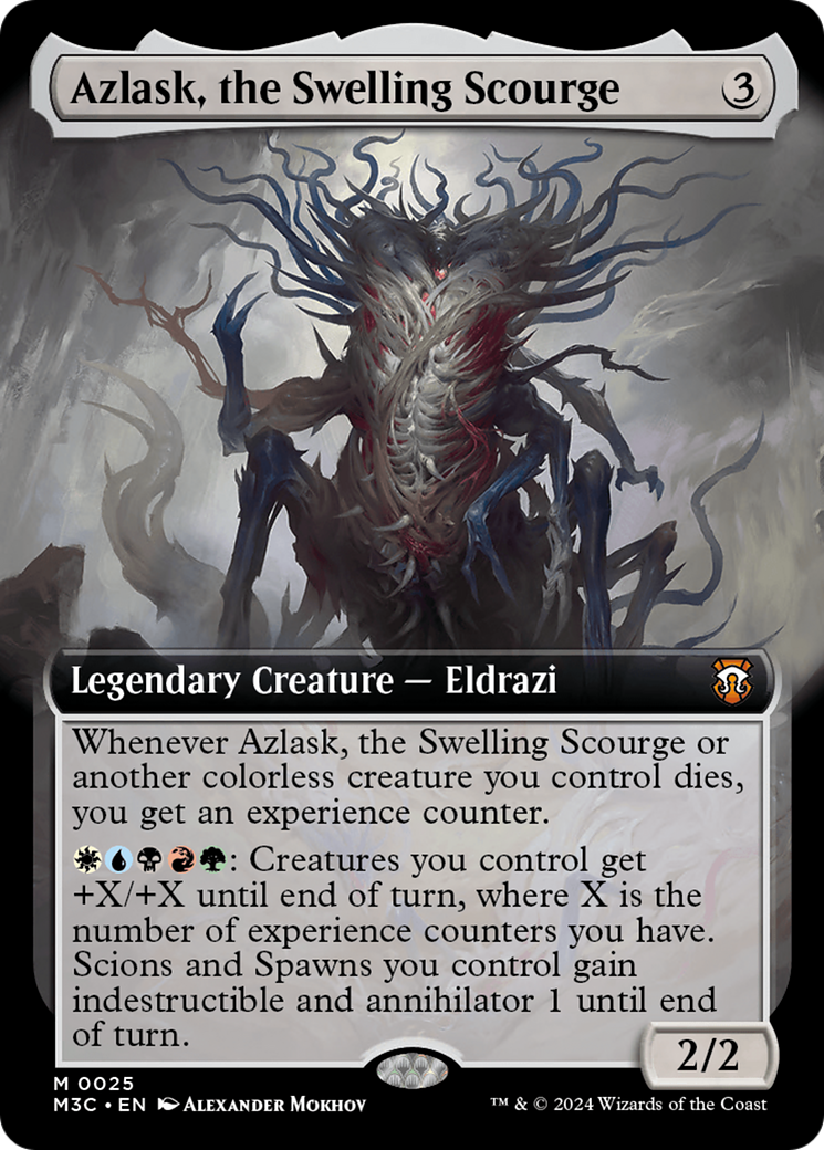 Azlask, the Swelling Scourge (Extended Art) [Modern Horizons 3 Commander] | Red Riot Games CA