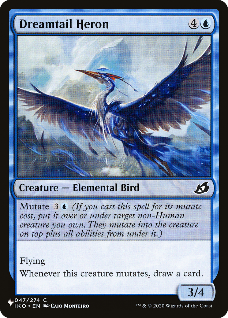 Dreamtail Heron [The List Reprints] | Red Riot Games CA