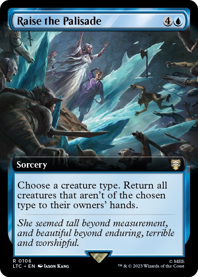 Image for Raise the Palisade (Extended Art) (106) [LTC]