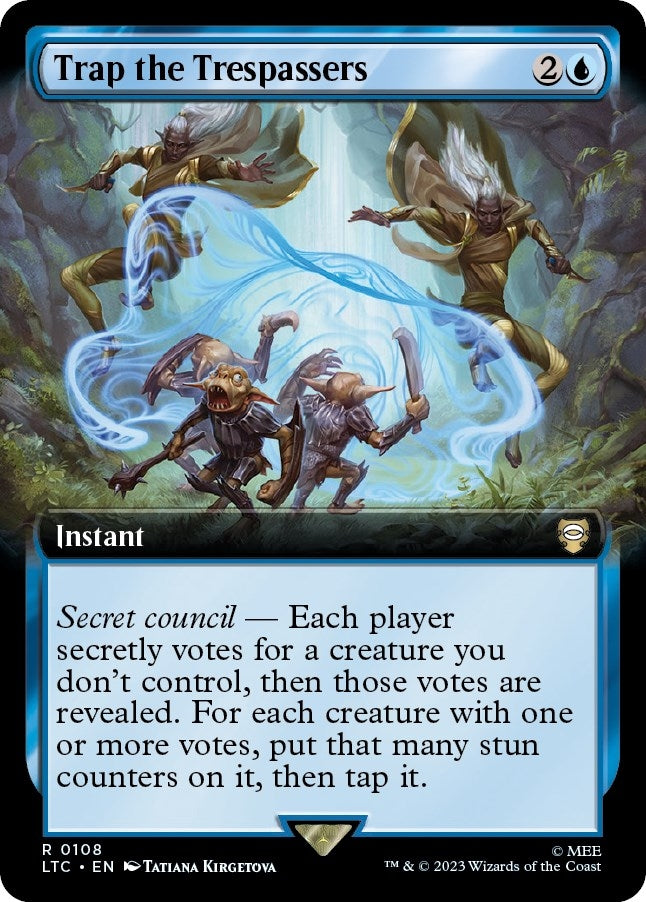 Image for Trap the Trespassers (Extended Art) (108) [LTC]