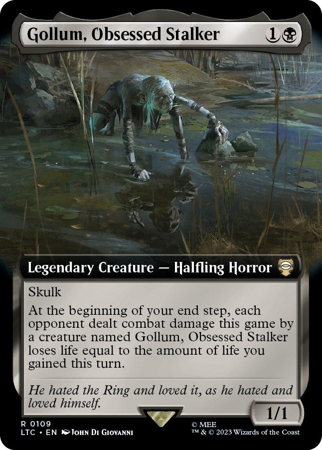 Image for Gollum, Obsessed Stalker (Extended Art) (109) [LTC]