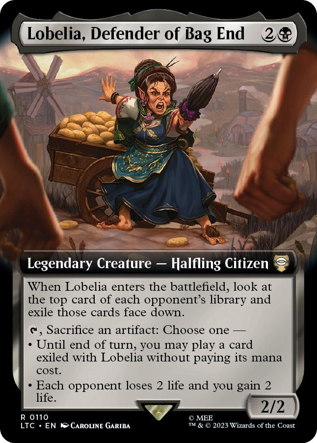 Image for Lobelia, Defender of Bag End (Extended Art) (110) [LTC]