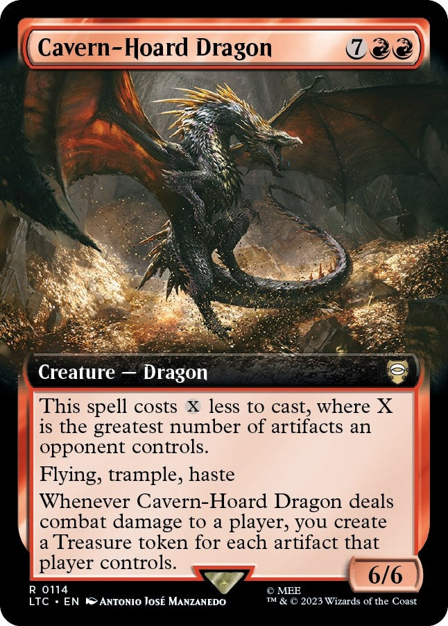 Image for Cavern-Hoard Dragon (Extended Art) (114) [LTC]