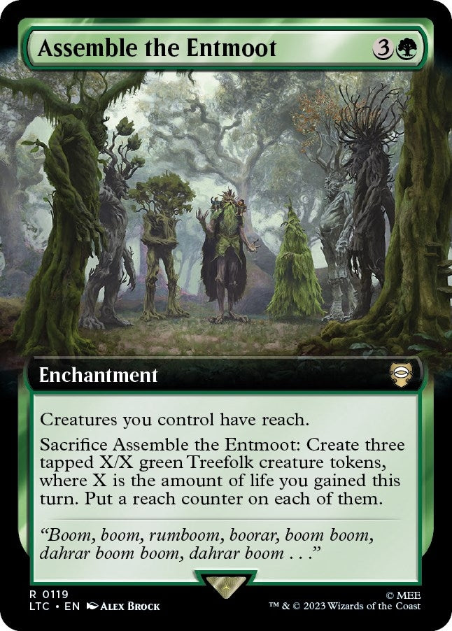 Image for Assemble the Entmoot (Extended Art) (119) [LTC]