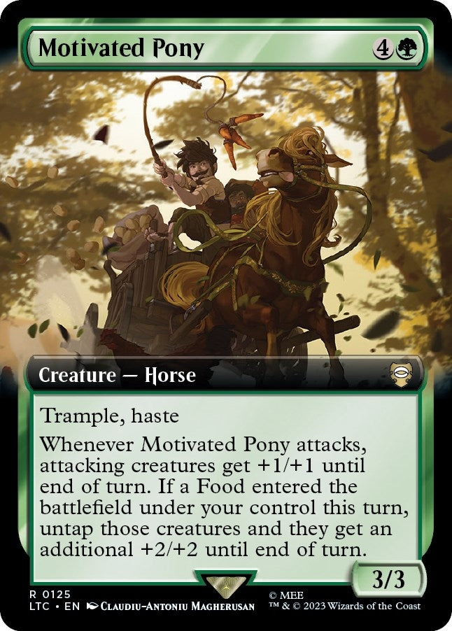Image for Motivated Pony (Extended Art) (125) [LTC]