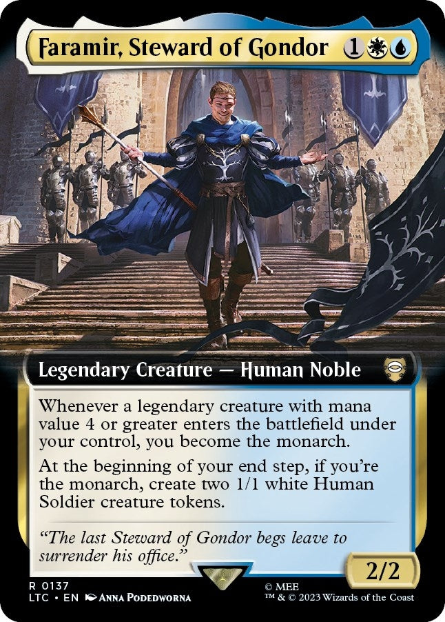 Image for Faramir, Steward of Gondor (Extended Art) (137) [LTC]