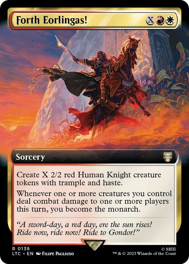 Image for Forth Eorlingas! (Extended Art) (139) [LTC]