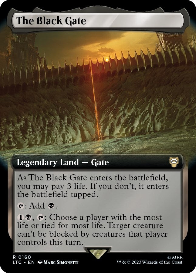 Image for The Black Gate (Extended Art) (160) [LTC]
