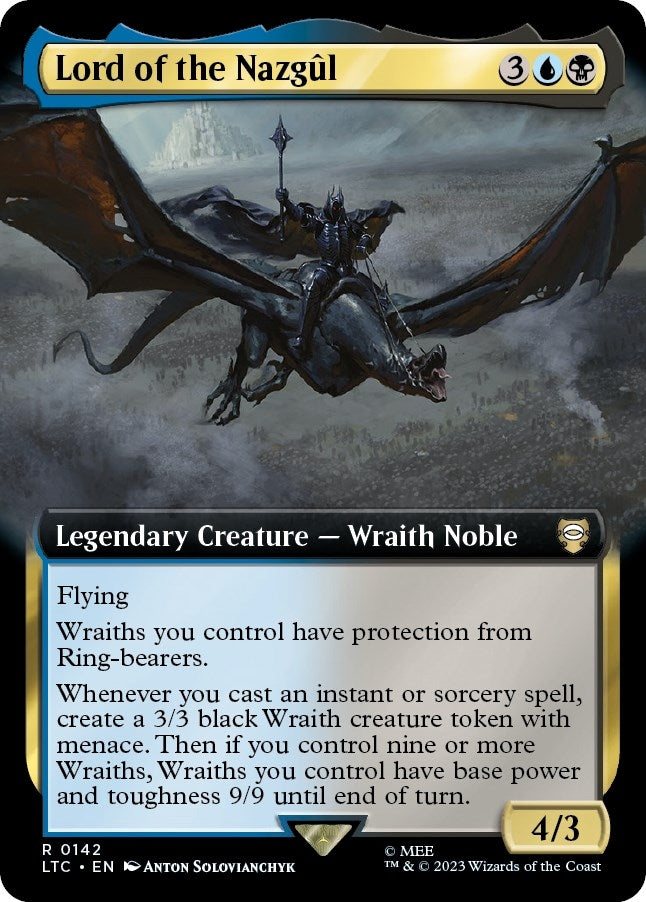 Image for Lord of the Nazgul (Extended Art) (142) [LTC]