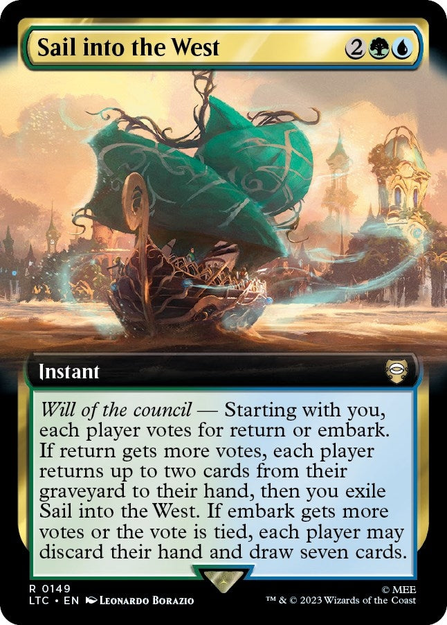 Image for Sail into the West (Extended Art) (149) [LTC]
