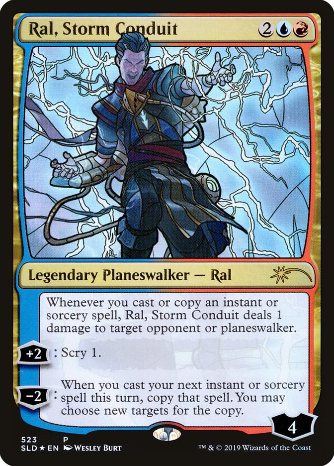 Ral, Storm Conduit (Stained Glass) [Secret Lair Drop Promos] | Red Riot Games CA