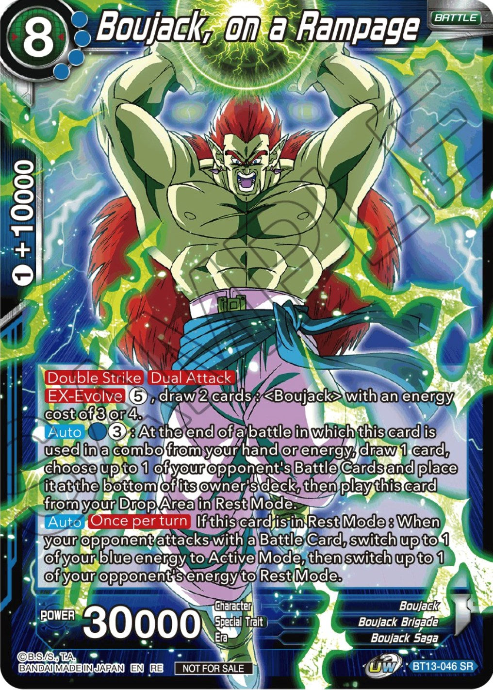 Boujack, On a Rampage (Championship Selection Pack 2023 Vol.2) (Silver Foil) (BT13-046) [Tournament Promotion Cards] | Red Riot Games CA