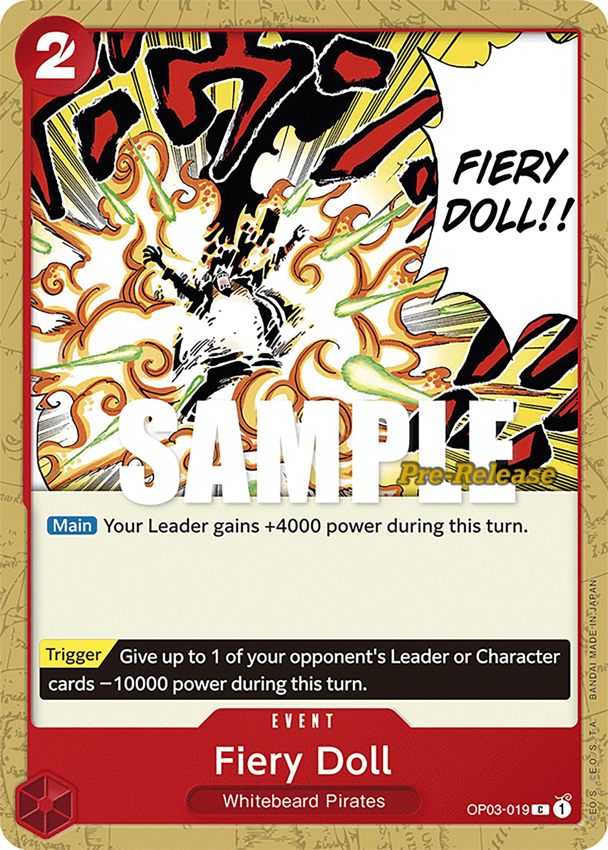 Image for Fiery Doll [Pillars of Strength Pre-Release Cards]