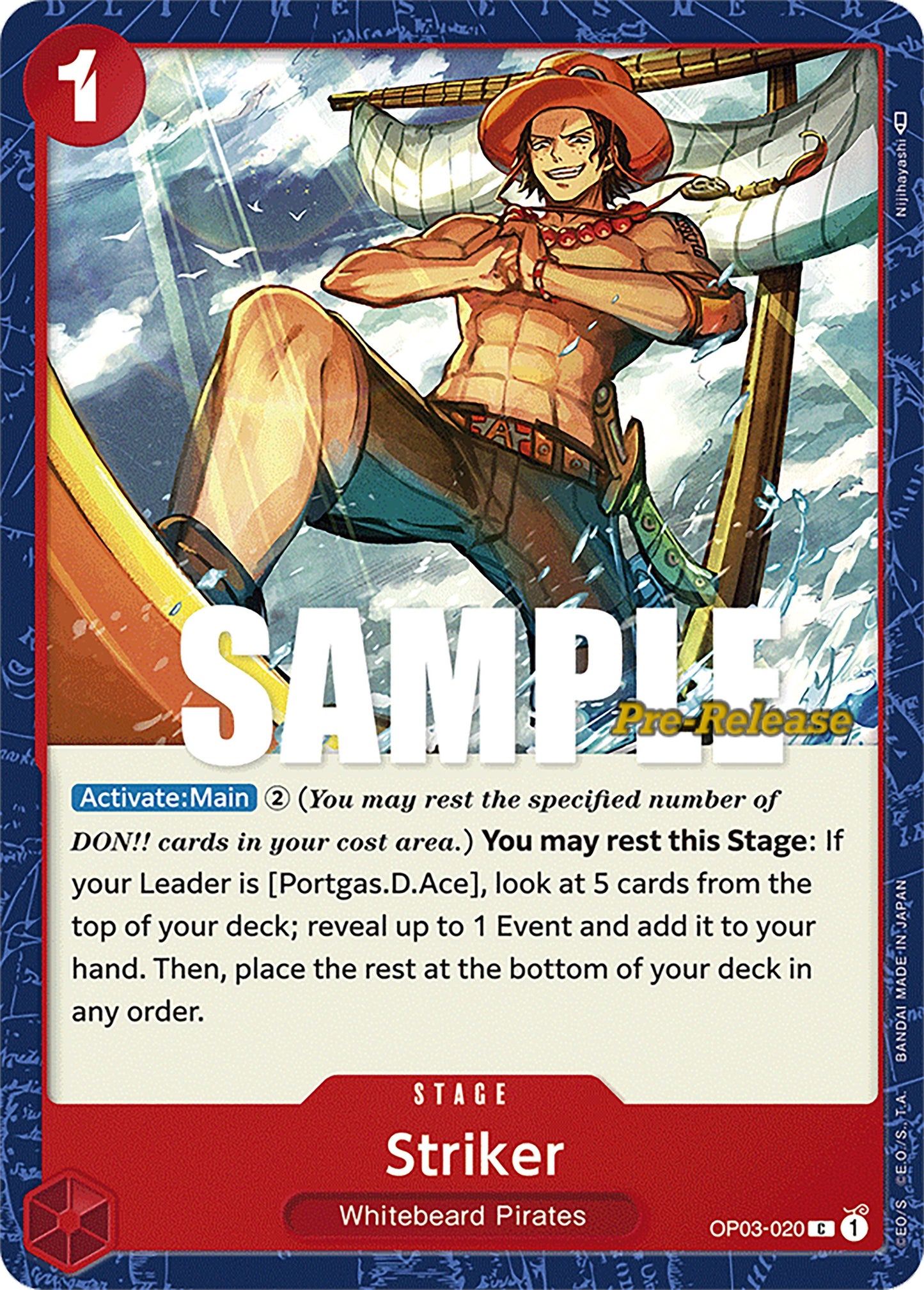 Image for Striker [Pillars of Strength Pre-Release Cards]