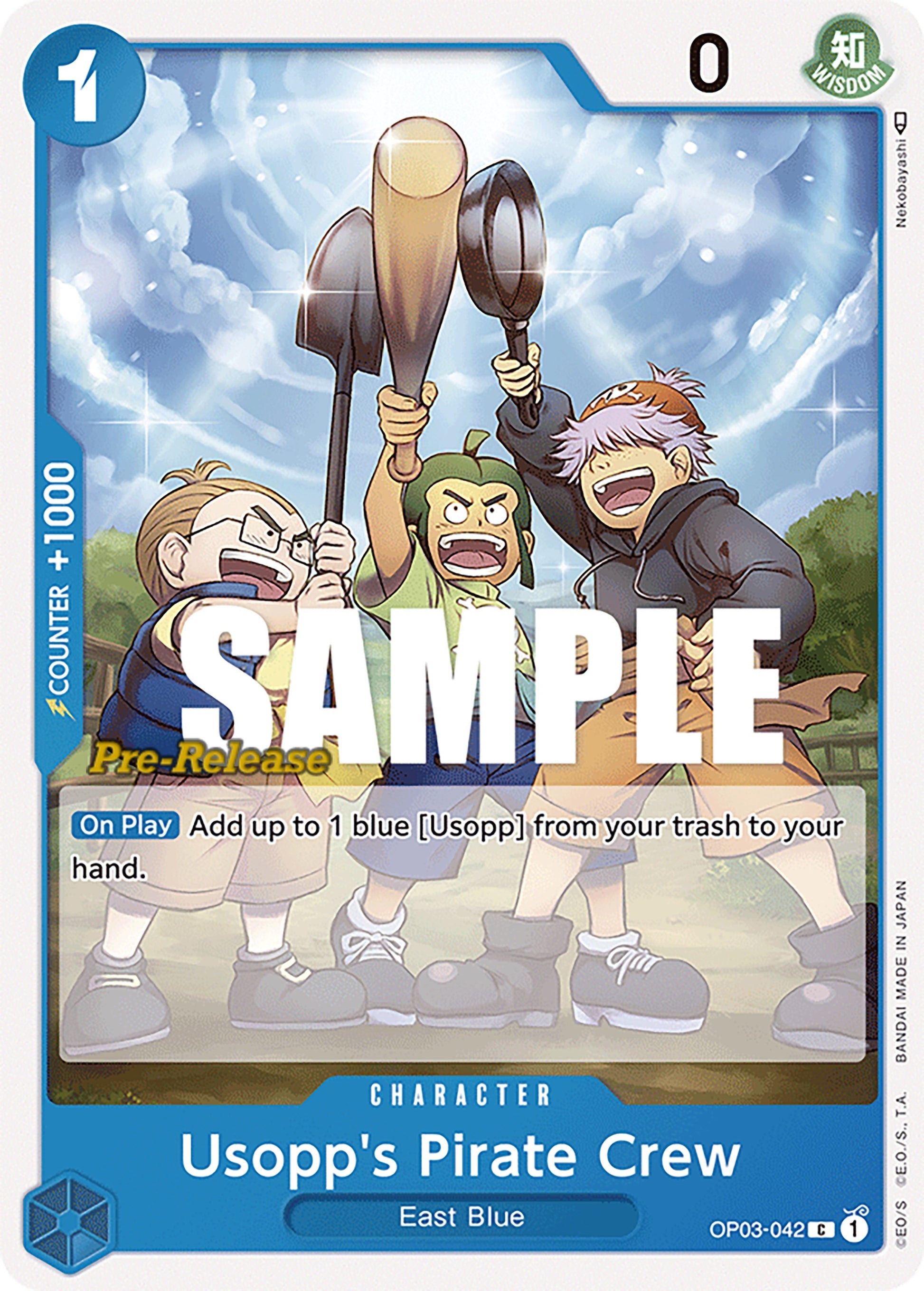 Image for Usopp's Pirate Crew [Pillars of Strength Pre-Release Cards]