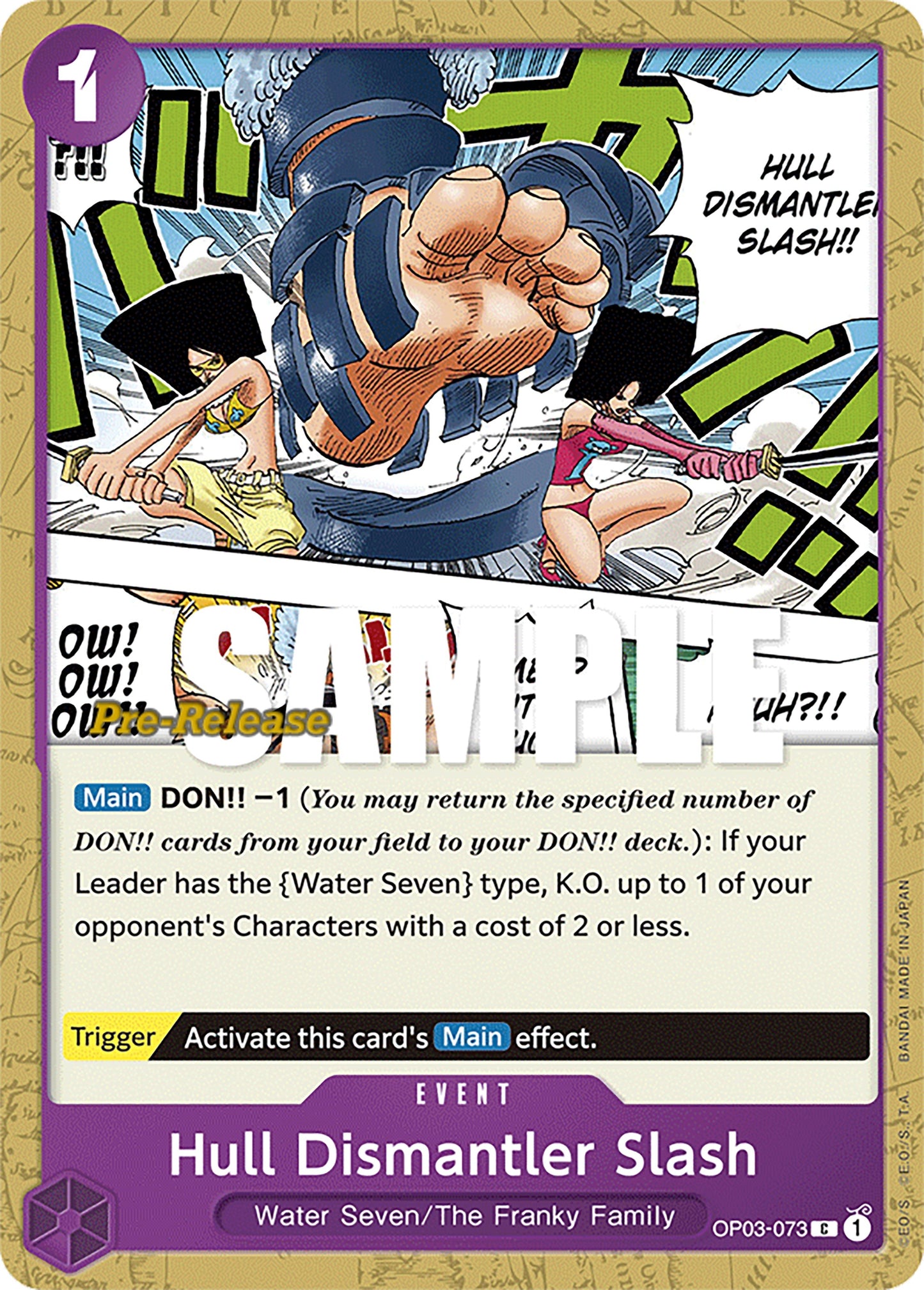 Image for Hull Dismantler Slash [Pillars of Strength Pre-Release Cards]