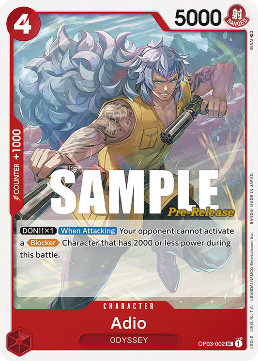 Image for Adio [Pillars of Strength Pre-Release Cards]