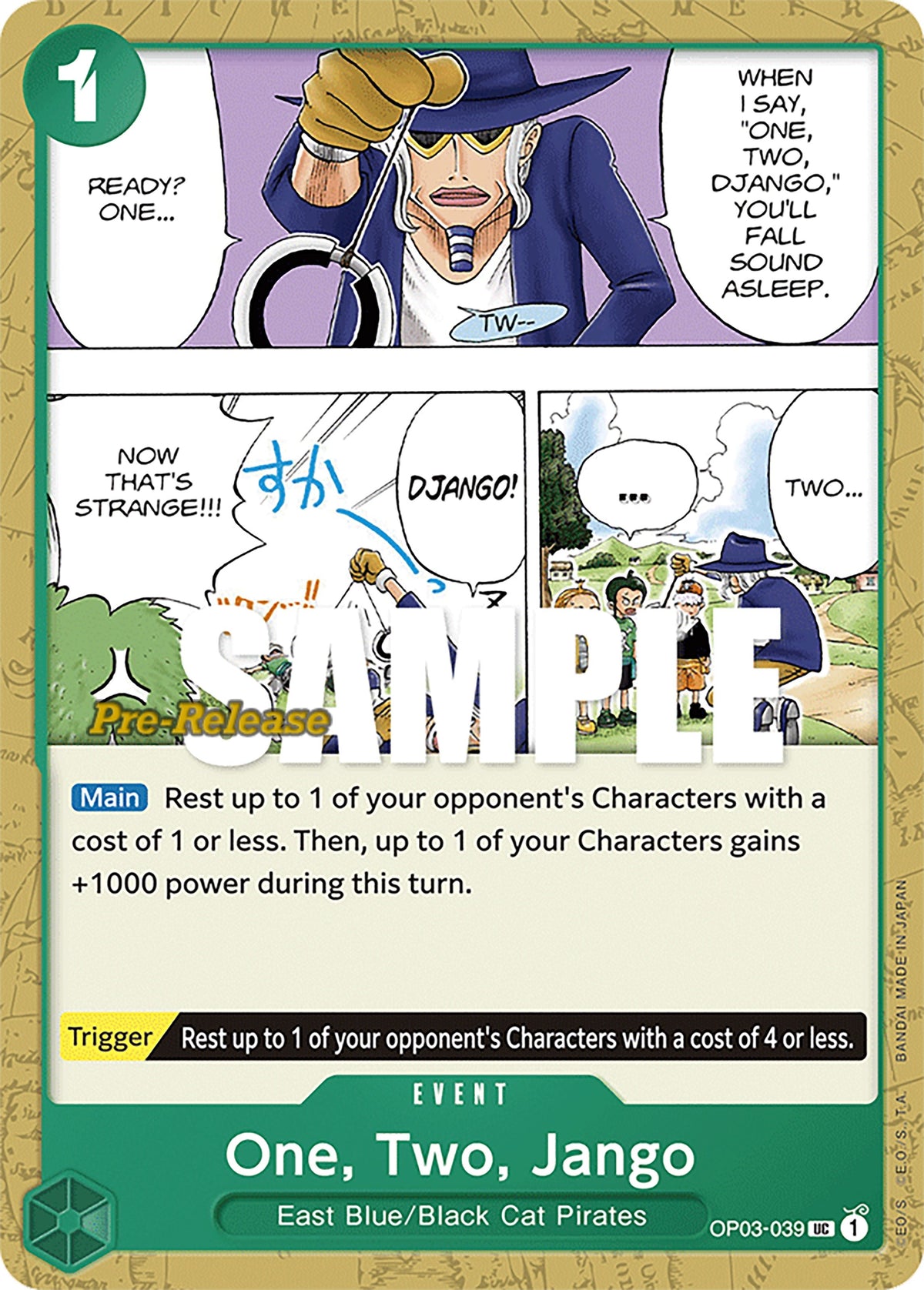 Image for One, Two, Jango [Pillars of Strength Pre-Release Cards]