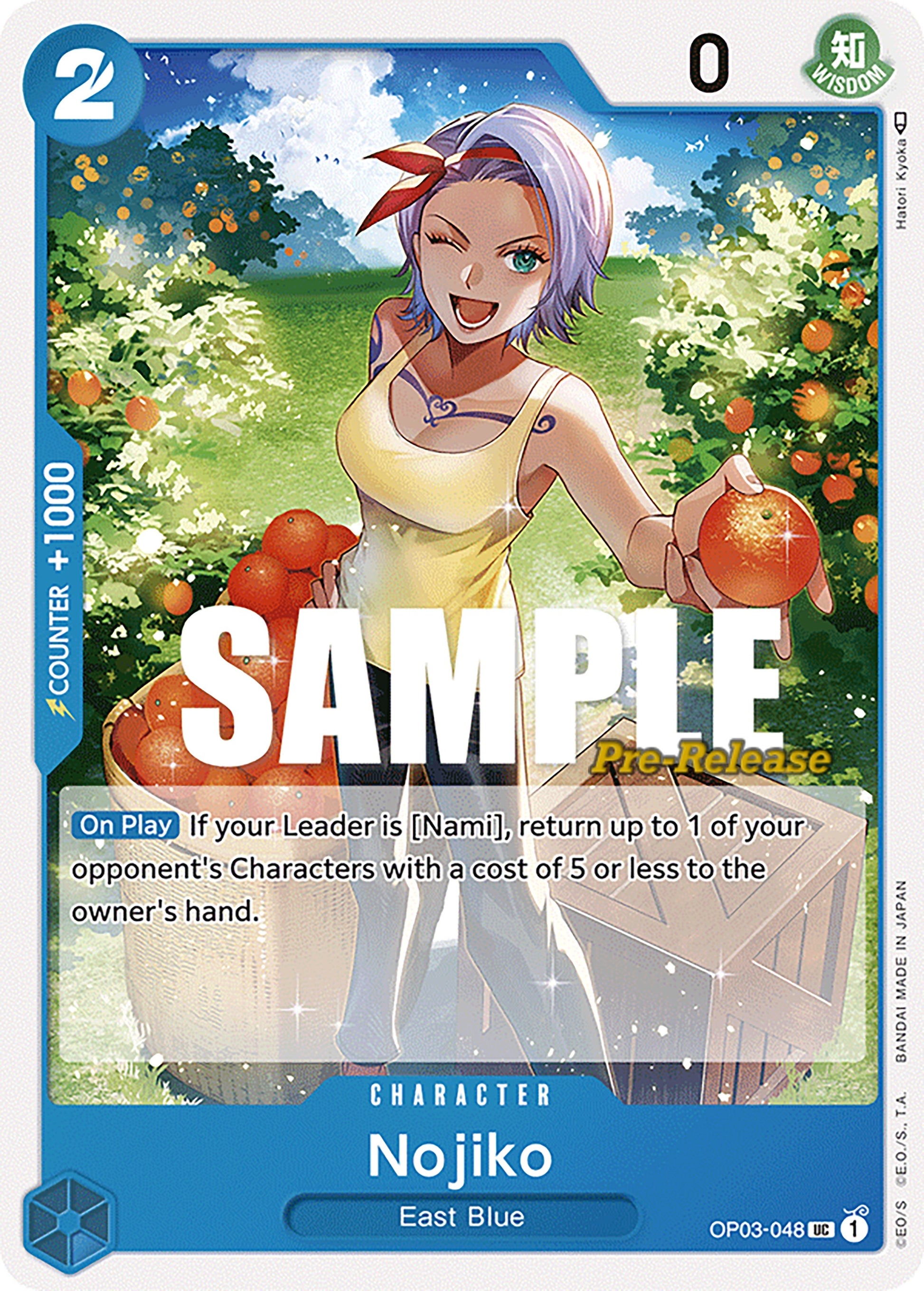 Image for Nojiko [Pillars of Strength Pre-Release Cards]