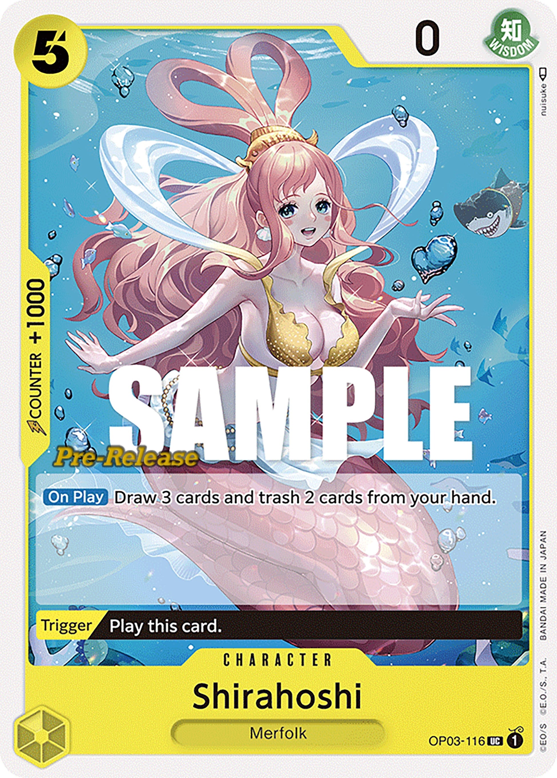 Image for Shirahoshi [Pillars of Strength Pre-Release Cards]