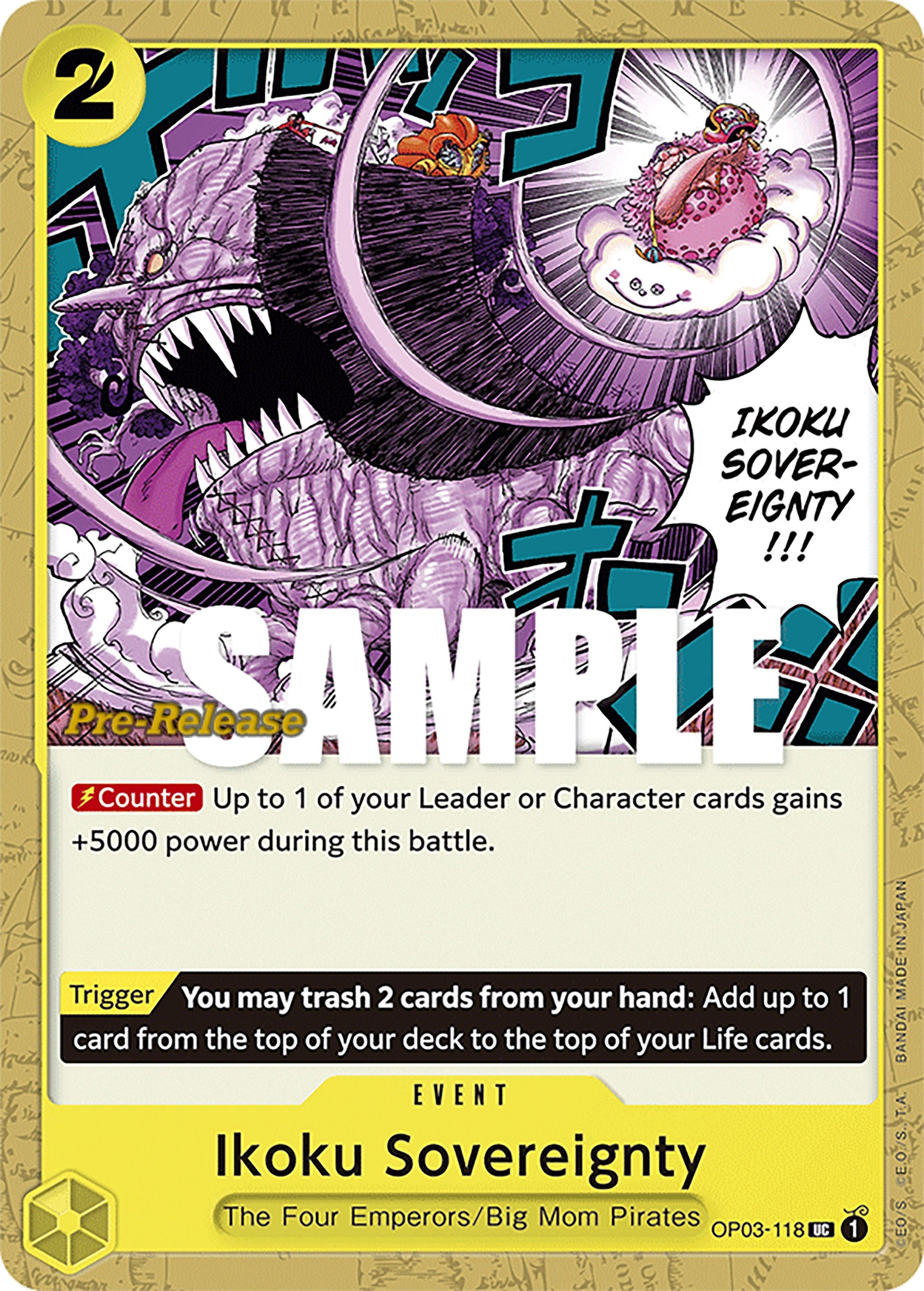 Image for Ikoku Sovereignty [Pillars of Strength Pre-Release Cards]