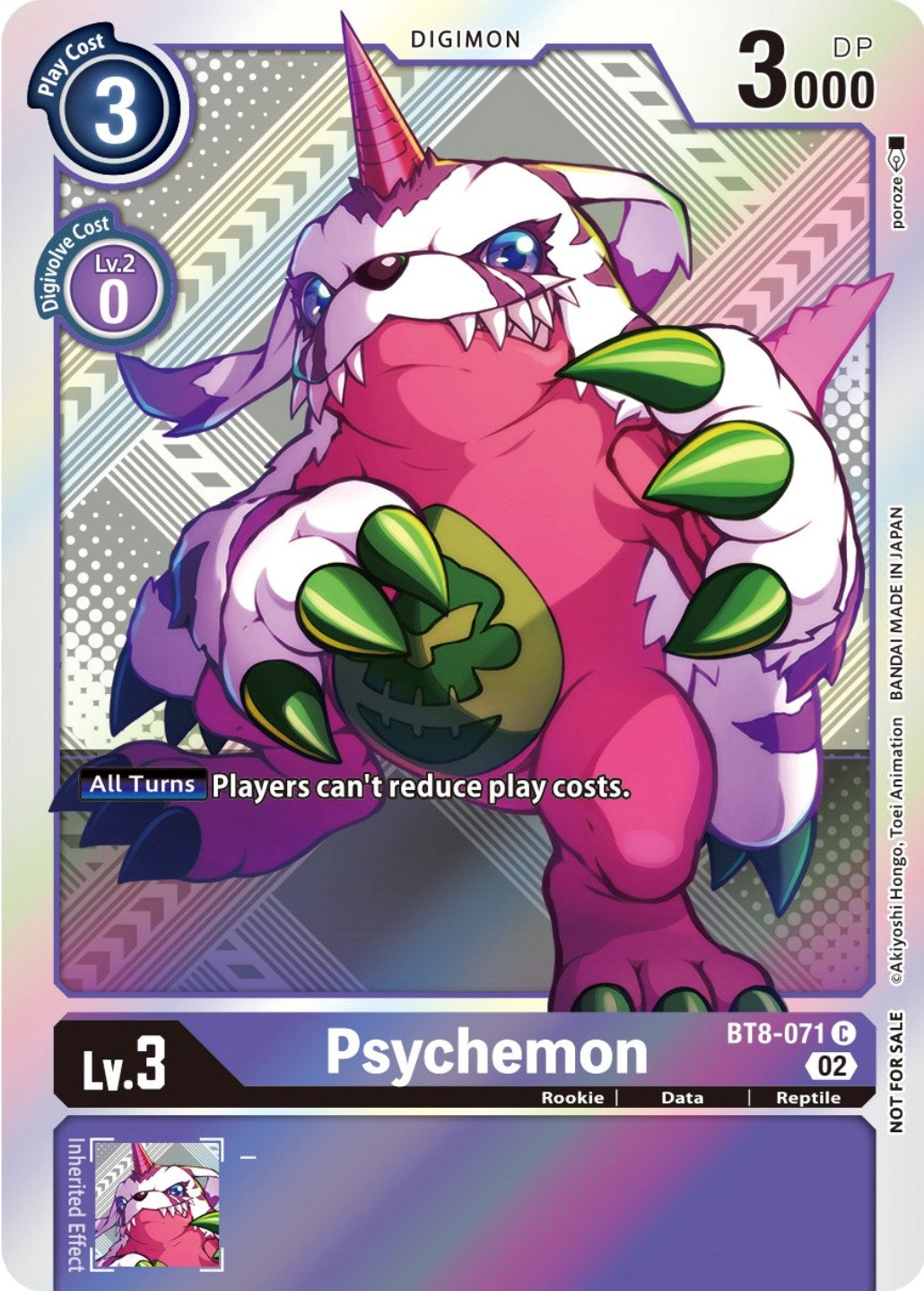 Psychemon [BT8-071] (Versus Royal Knight Booster Pre-Release Pack) [New Awakening Promos] | Red Riot Games CA