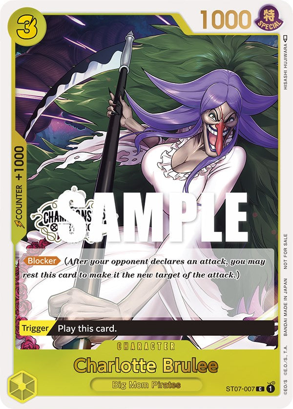 Charlotte Brulee (Store Championship Participation Pack) [One Piece Promotion Cards] | Red Riot Games CA