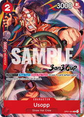 Usopp (3-on-3 Cup) [Participant] [One Piece Promotion Cards] | Red Riot Games CA