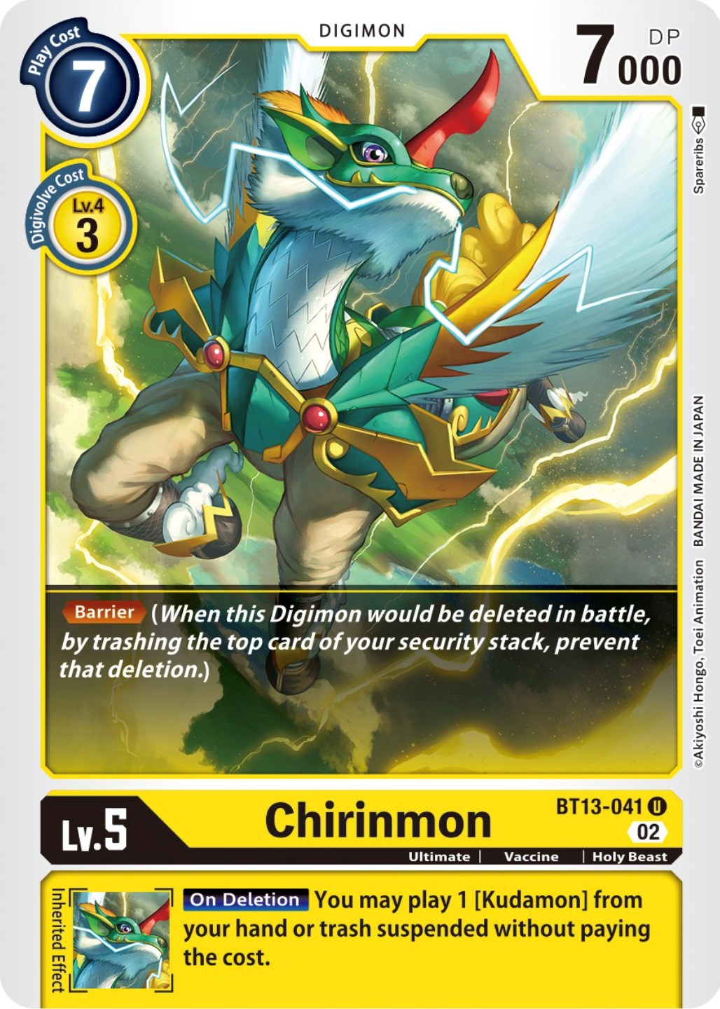 Chirinmon [BT13-041] [Versus Royal Knights Booster] | Red Riot Games CA