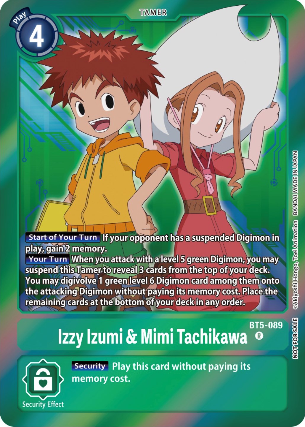 Izzy Izumi & Mimi Tachikawa [BT5-089] (Event Pack 5) [Battle of Omni Promos] | Red Riot Games CA