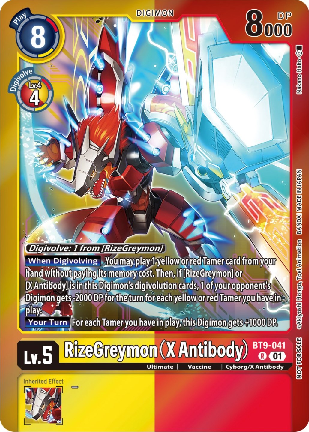 RizeGreymon (X Antibody) [BT9-041] (Event Pack 5) [X Record Promos] | Red Riot Games CA