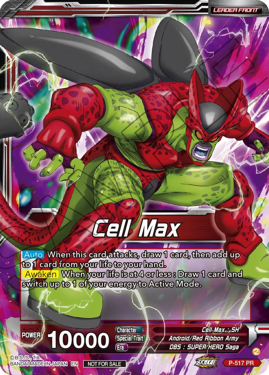 Cell Max // Cell Max, Devouring the Earth (Gold-Stamped) (P-517) [Promotion Cards] | Red Riot Games CA
