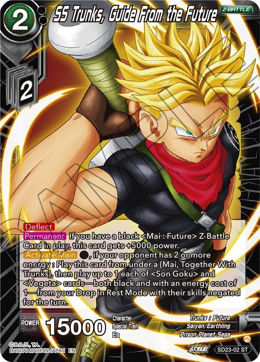 SS Trunks, Guide From the Future (SD23-02) [Critical Blow] | Red Riot Games CA